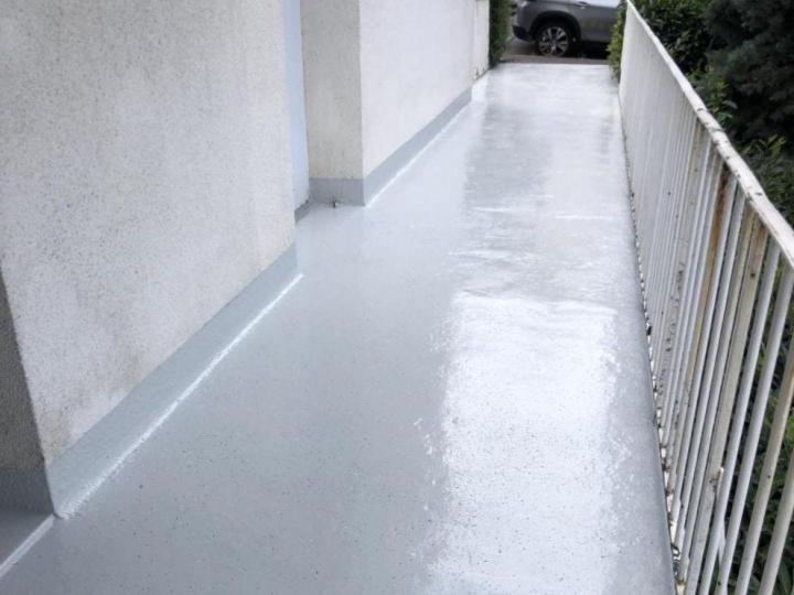 Étanchéite à la résine